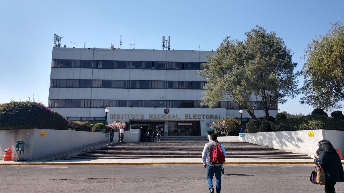 Sede central del Instituto Nacional Electoral en Tlalpan